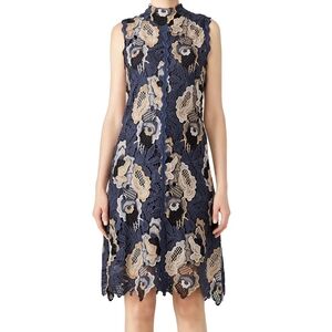See by Chloe Navy Lace Dress